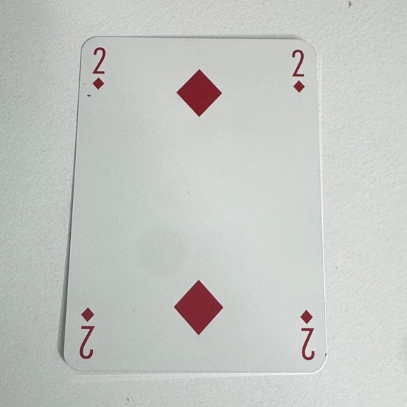 Louis Vuitton Playing Card - 2 Red Diamond